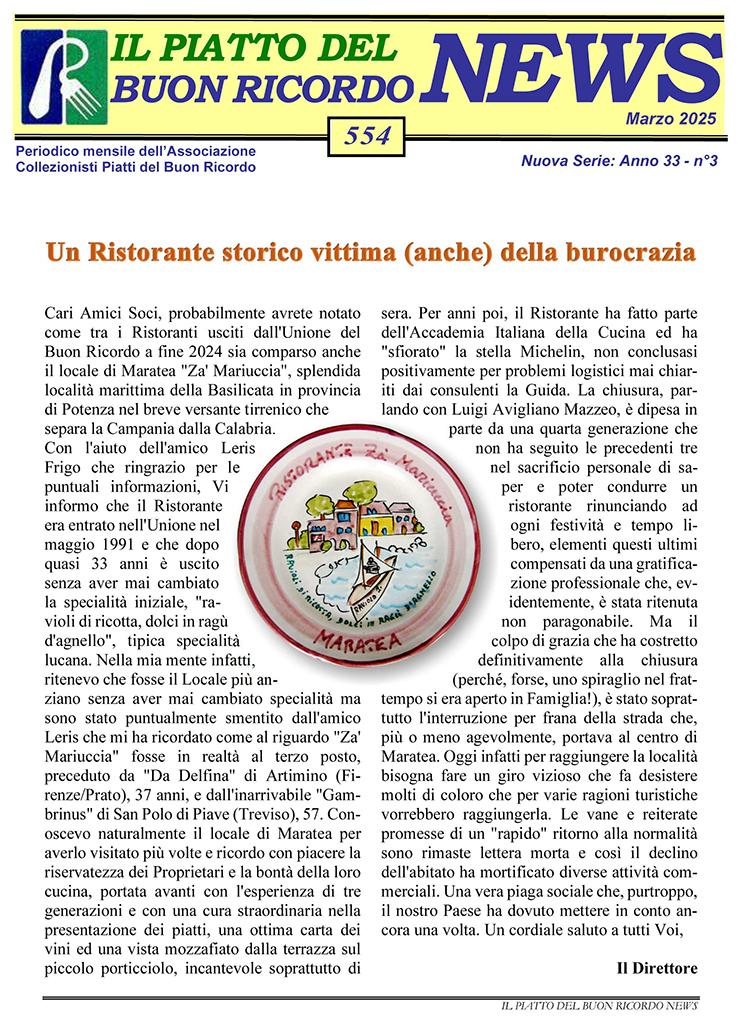 News Marzo 2025
