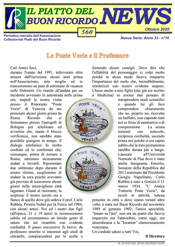 News Ottobre 2025